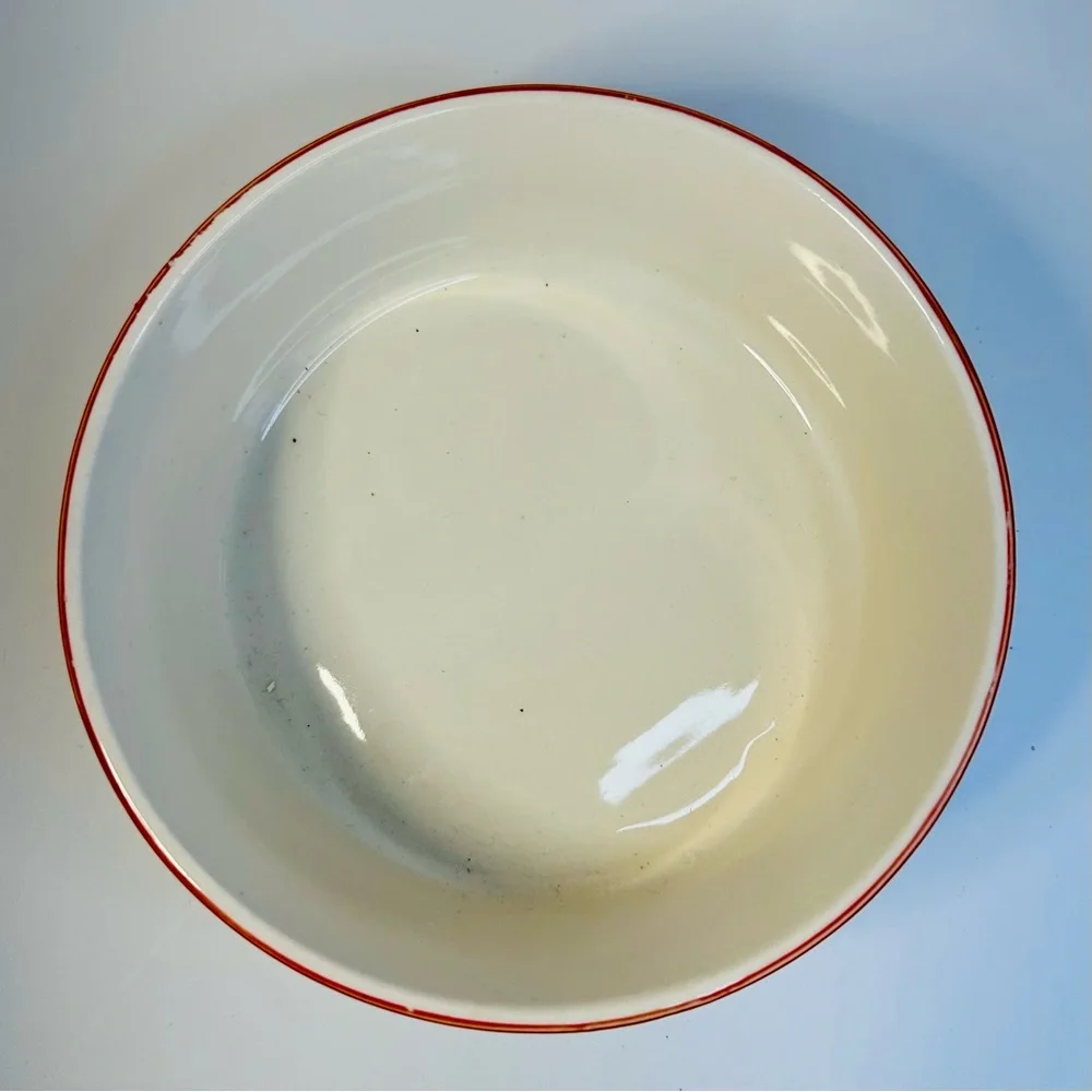 Beth Briggs Christmas Ceramic Dog Bowl